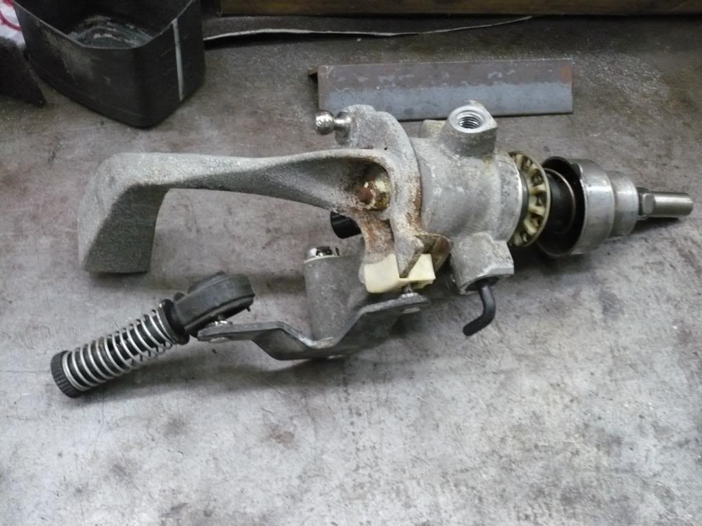 MK4 shifter box retrofit in B4 Passat